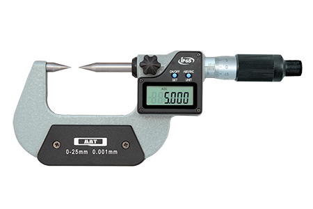 刻线电子尖头千分尺