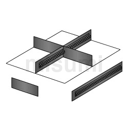 762系列工具柜分割片