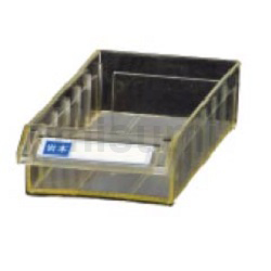 AS材质透明零件盒与配套分割片