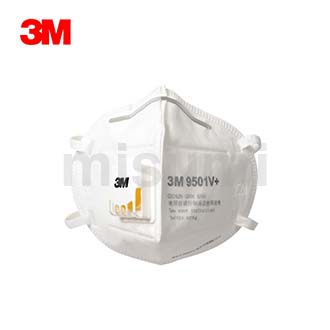 口罩 KN95 耳带式折叠防颗粒物 15只/盒 9501V+