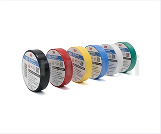 3M PVC绝缘胶带通用型150# 160# 无铅 防潮耐酸碱（多色可选）