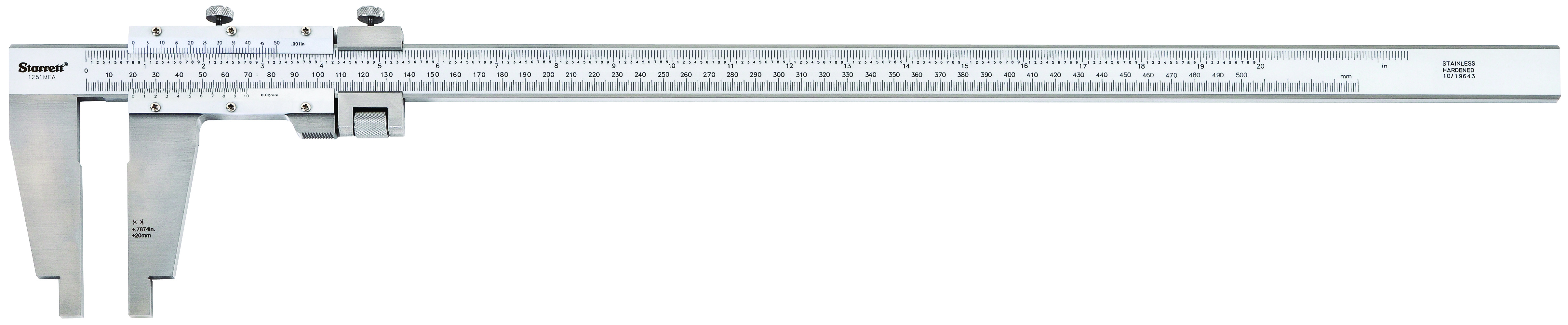 游标卡尺 施泰力1251MEA系列重载游标卡尺