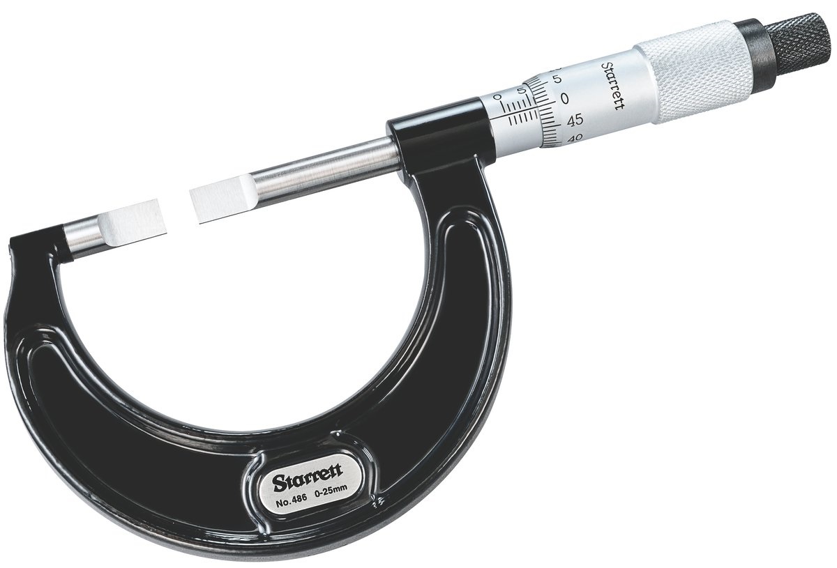 机械千分尺 施泰力486 系列刀片式外径千分尺（非旋转芯轴）