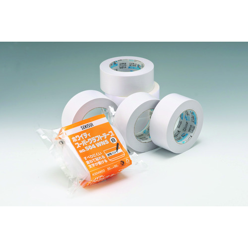 积水 白色超级牛皮纸胶带 No.504WNS