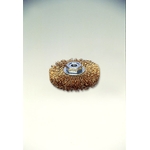 带螺纹 钢丝镀金丝 压制轮刷