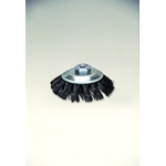 SUNPOWER钢丝扭结斜角刷 螺纹链接型