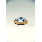 SUNPOWER钢丝镀金丝斜角刷（黄色绞线）孔径13