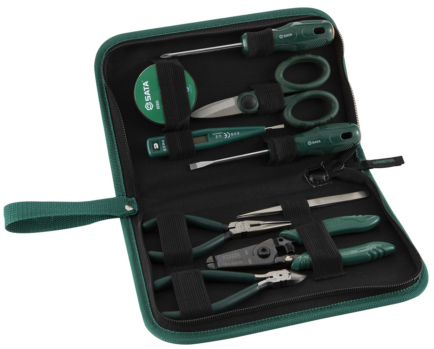 世达 9件电子工具组套