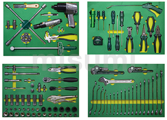 94件轮胎服务开店工具托组套