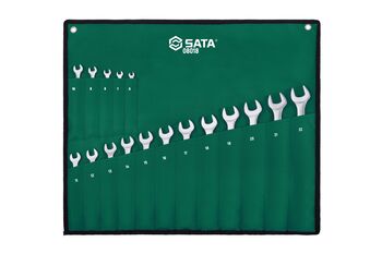 【买赠活动】17件新型全抛光两用扳手组套[送]派克笔