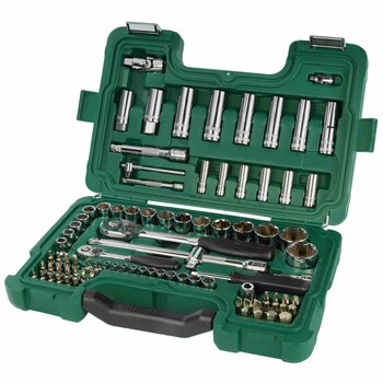 【买赠活动】88件6.3x12.5MM系列套筒组套[送]护腰靠垫