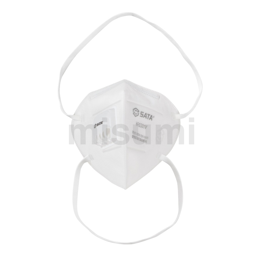 自吸式滤式防颗粒呼吸器(KN95 头戴式折叠带阀口罩)