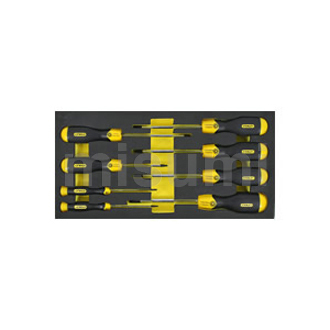 EVA工具托组套-8件花形螺丝刀