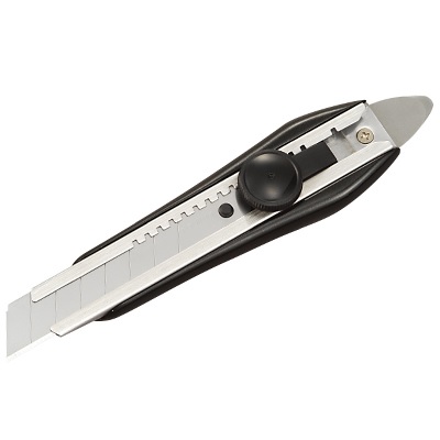 田岛 铝合金美工刀521附尾翼黑