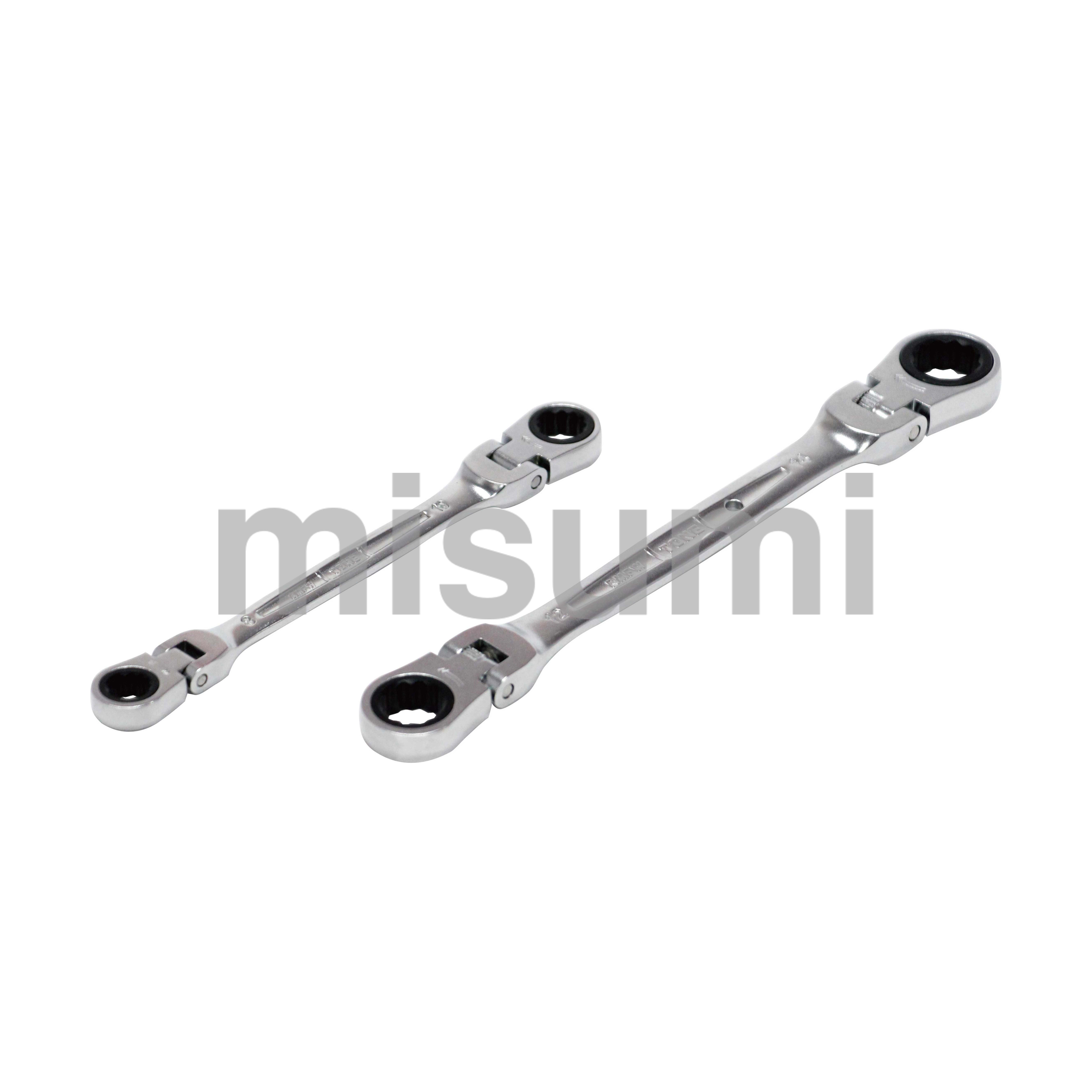 双头摆动式棘轮梅花扳手套装 RMFW200