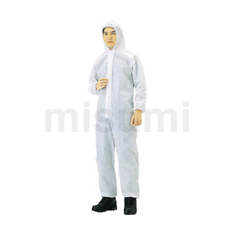 一次性无纺布防护服 连体服 白色