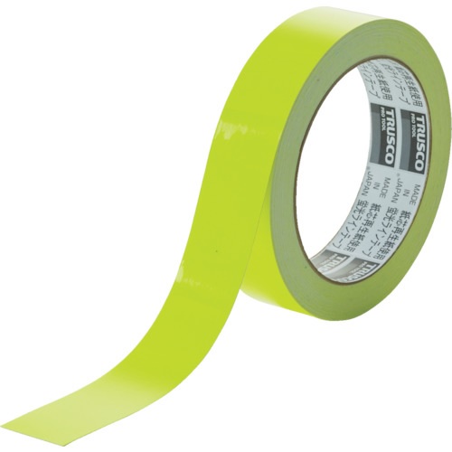 TRUSCO 荧光线胶带（25mm宽，红、黄可选）