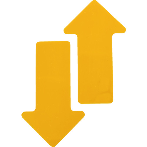 TRUSCO 室内用线胶带“耐用地板标志”（1张类型）箭头型