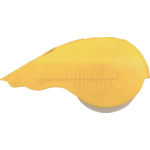 TRUSCO 1寸静音透明包装胶带（带切刀）