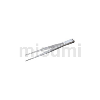 不锈钢制 镊子 直型带锯齿 全长（mm） 115到300