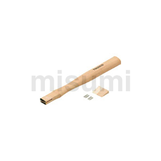起钉锤用木柄（带楔子）