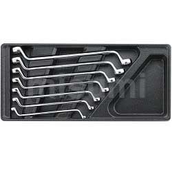 7件双头高颈梅花扳手托盘组套