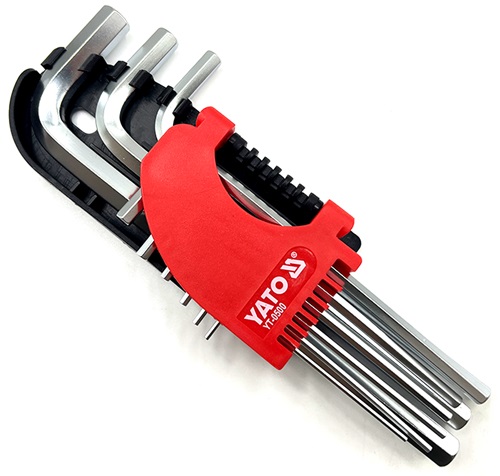 9件套加长内六角扳手组套