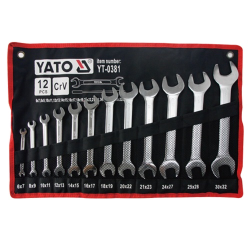 12件套双头呆扳手组套 YT-0381