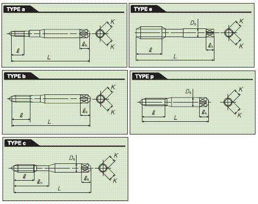 高碳钢用挤压丝锥hprzhprz