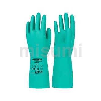 食品接触级丁腈植绒防化手套