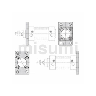 标准气缸 SI系列 安装附件