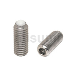 螺栓 滚珠螺纹柱塞 （工程塑料全球型、SUS制） (BSRJ-SUS)