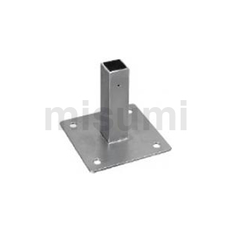 铝合金型材用固定件支座/铝合金型材用地脚/4固定件型/双固定件型