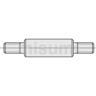 导向轴 两端外螺纹型