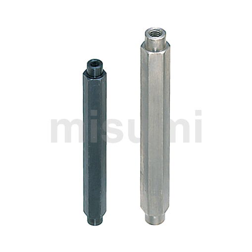 Hexagonal Posts, Both End Stepped, Both end Tapped, Length Configurable