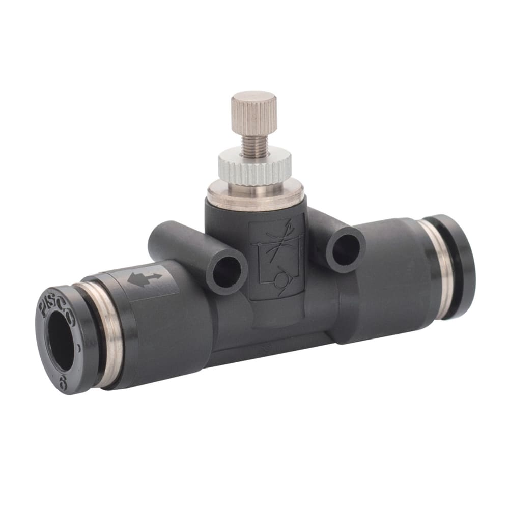 流速调节阀　直管接头型