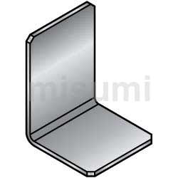 L型金属板 安装板·支架 自由尺寸型 FALZS