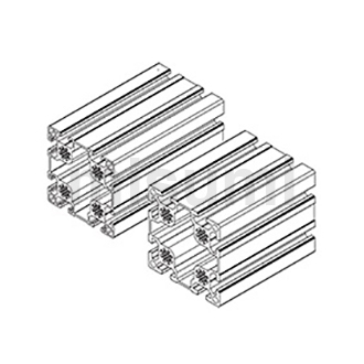 9090 , Slot Width 10mm Aluminum Frames