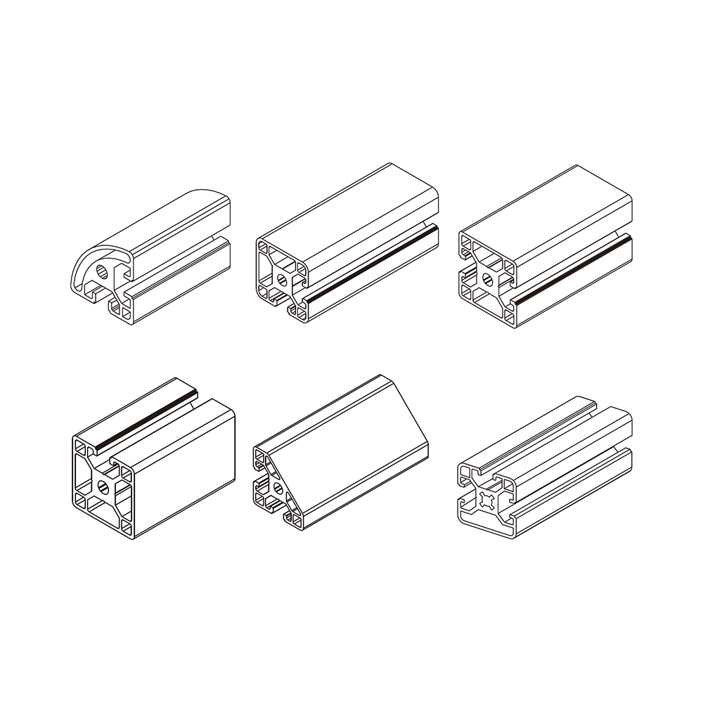 4040 Special Shape, Slot Width 8mm Aluminum Frames 