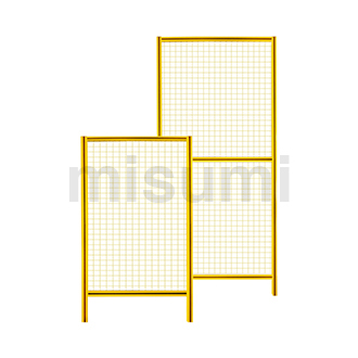 安全围栏组件 欧标黄色铝型材型/槽宽8mm/边长40型材系列