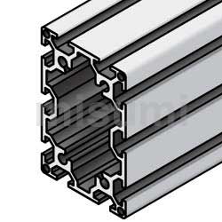 铝合金型材 6系列用 长方形 平行面加工 90×60mm 60×90mm