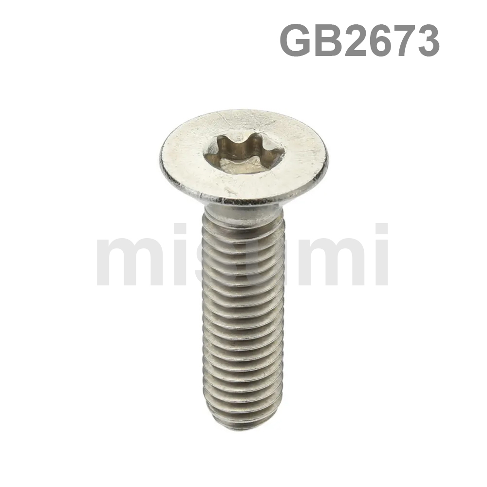 Economy Countersunk Bolts Torx Stainless Steel GB2673 (Boxed)