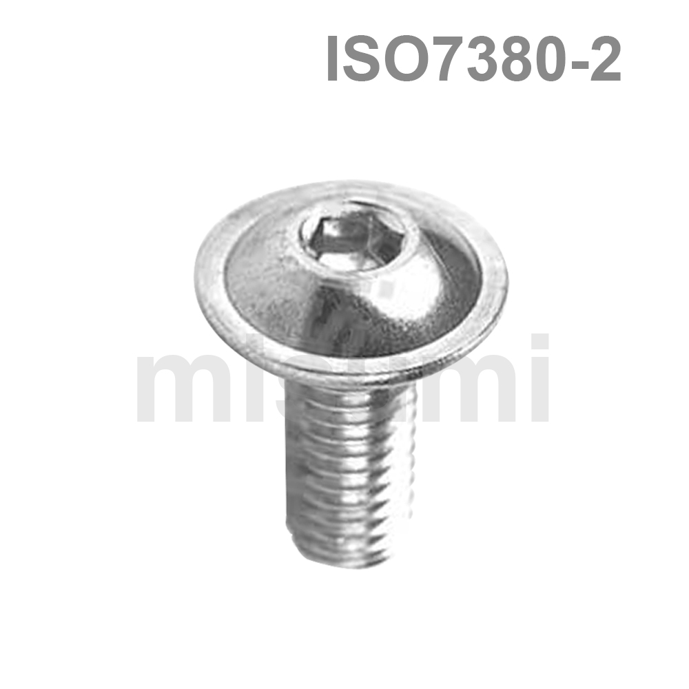 Economy Hex Round Head Bolts with Flange Stainless Steel ISO7380 (Boxed)