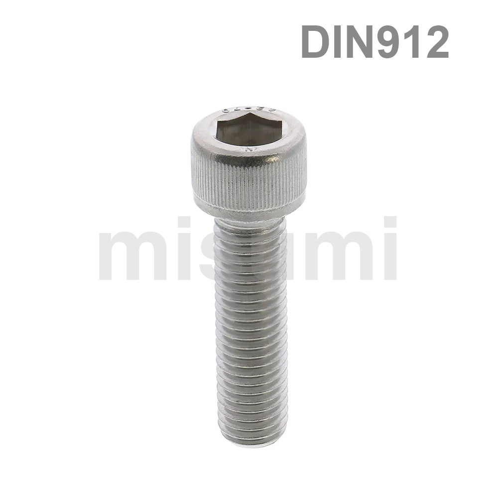经济型 内六角圆柱头螺栓 不锈钢型 DIN912（盒装）