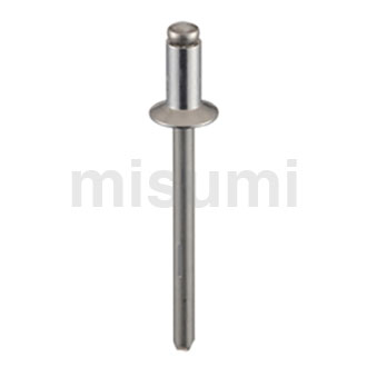 铆钉全不锈钢开口型沉头抽芯型GB12617 整包销售_东明TONG铆钉・钉-米思