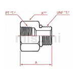接头 PT内螺纹型/SAE“O”形圈/六角型