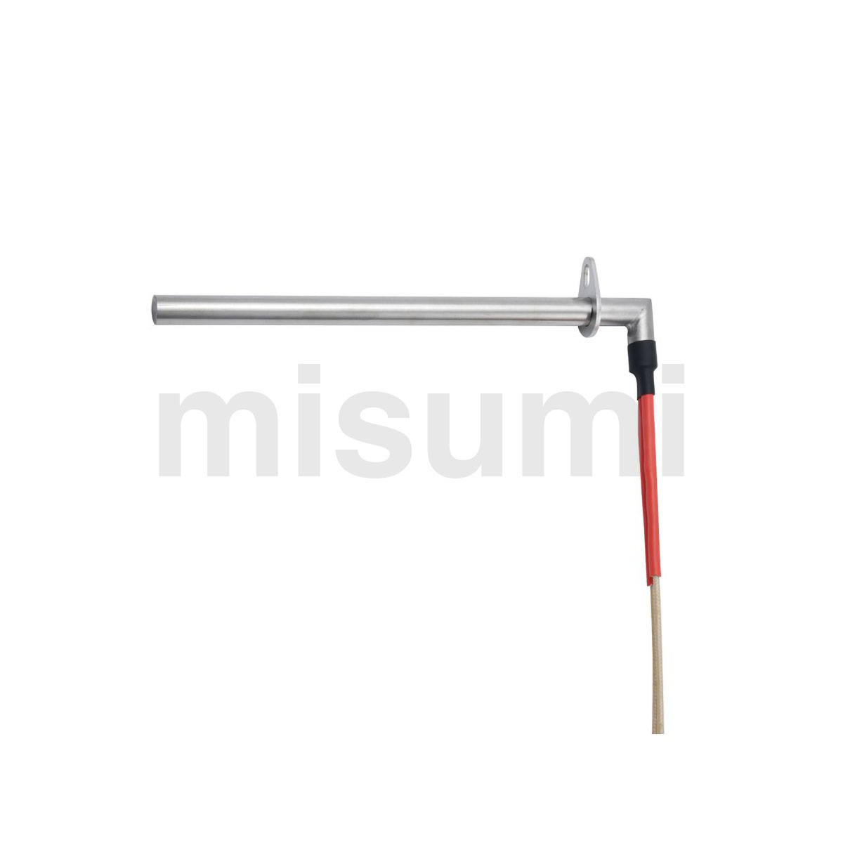 经济型 筒式加热器 -L型/L尺寸 W数 凸缘选择-