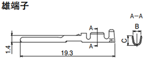 JIS C 5432标准 圆型连接器 JR系列 规格表