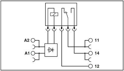 misumi米思米phoenix菲尼克斯PLC-INTERFACE继电器PLC-R通用型继电器电路图
