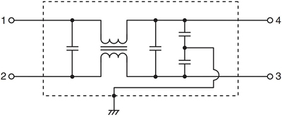 TDK Lambda 导线型 单相 电源 噪音 滤波器 RSEL